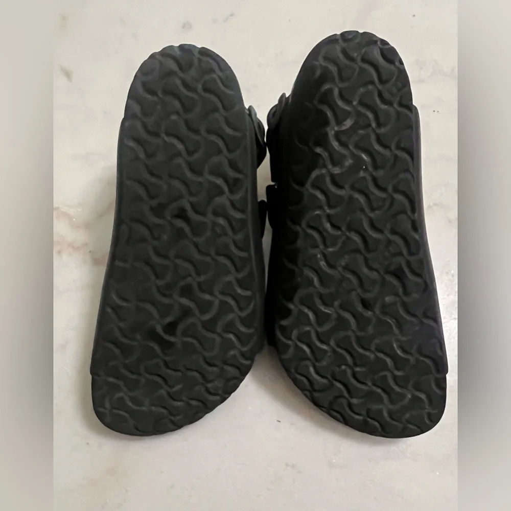 Birkenstock Kids Milano EVA -Black  Back Strap Sandals US 1-1.5 Beach Summer